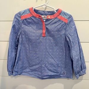 Vineyard Vines Girls Blouse, Size 2T